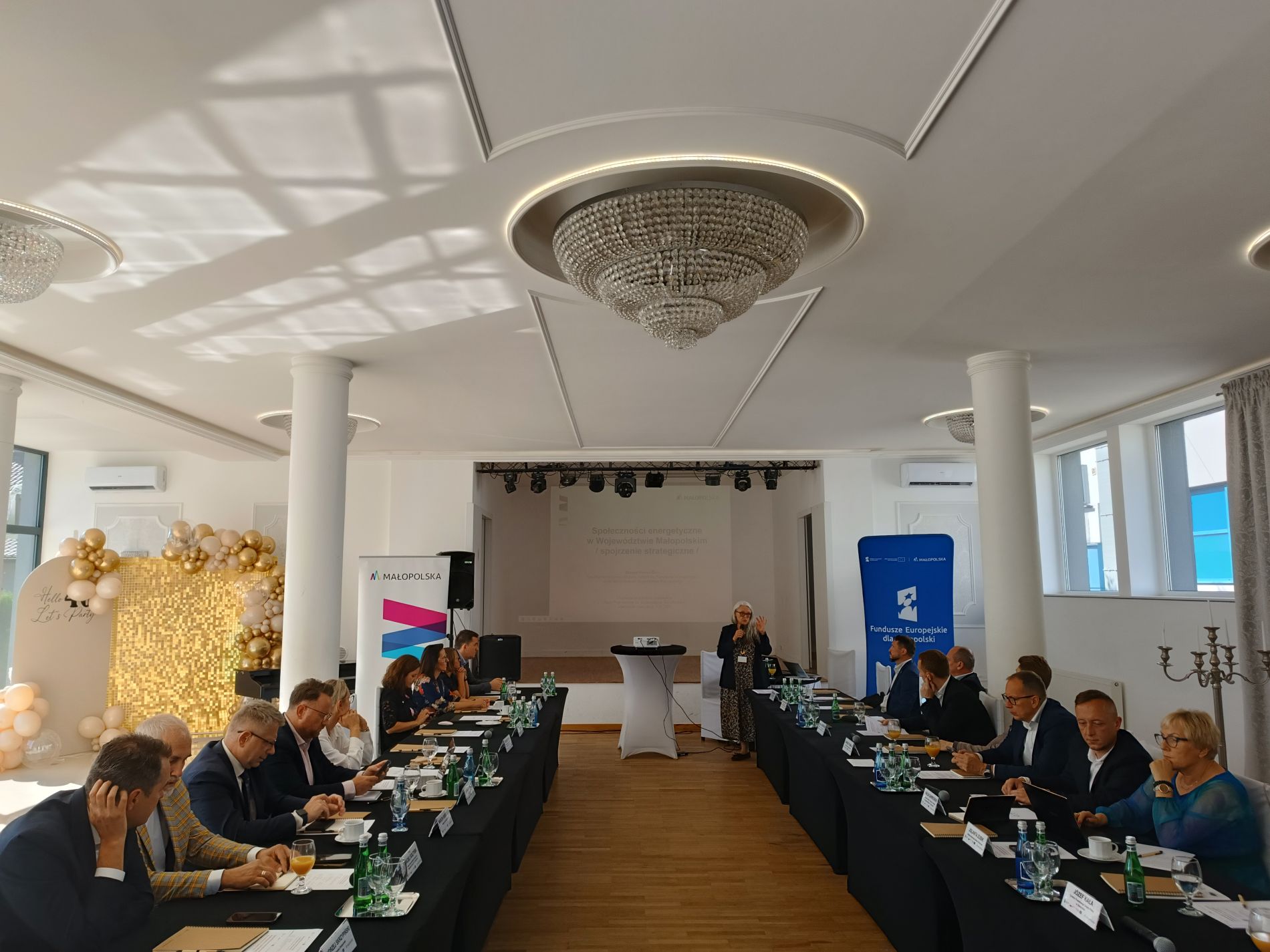 Wystąpienie panelisty podczas obrad IV posiedzenia Rady (źródło: archiwum własne)